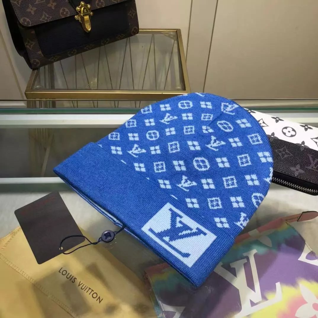 Louis Vuitton Hats Monogram knit beanie image 5