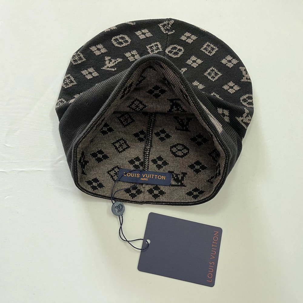Louis Vuitton Hats Monogram knit beanie image 11
