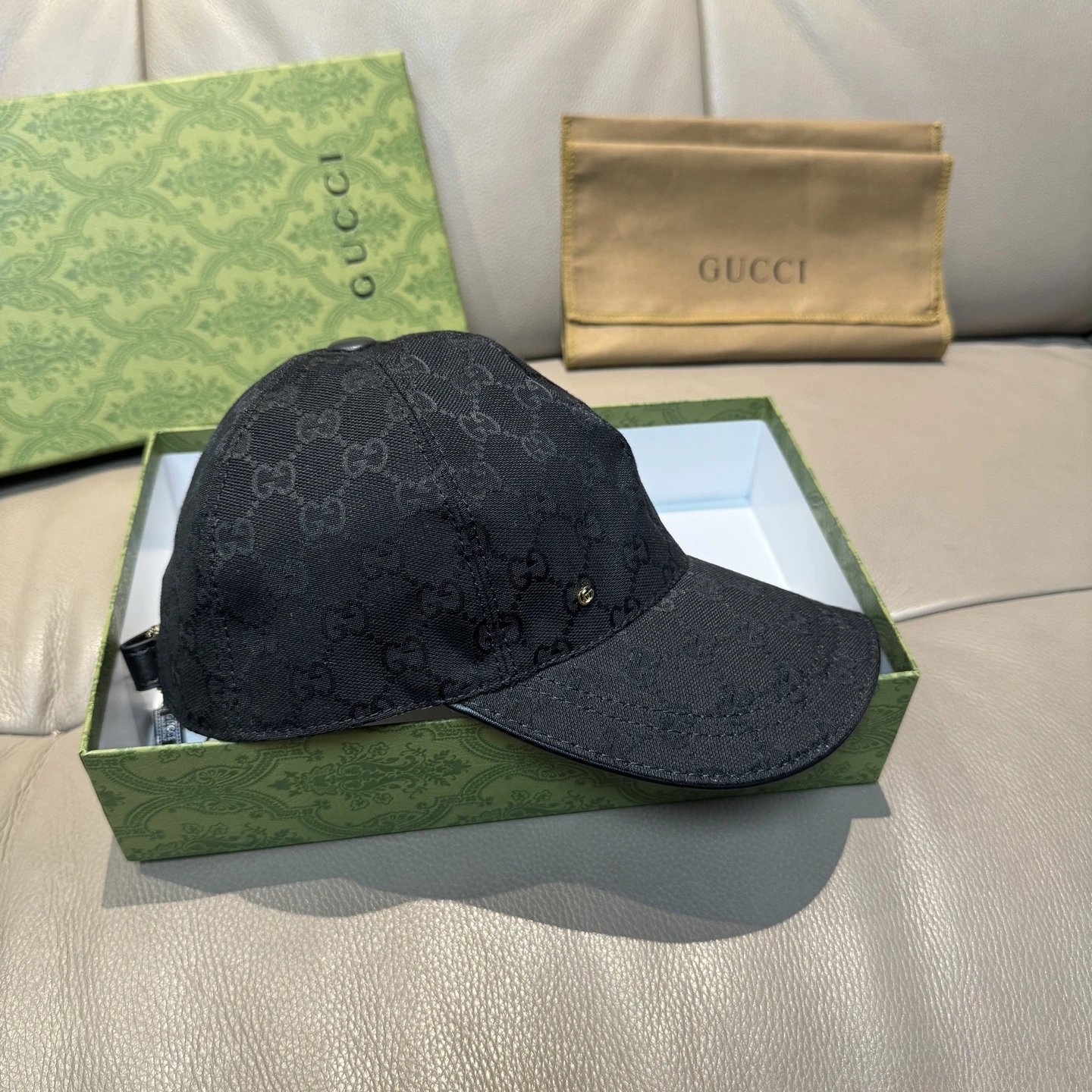Gucci Hats GG monogram baseball cap image 10