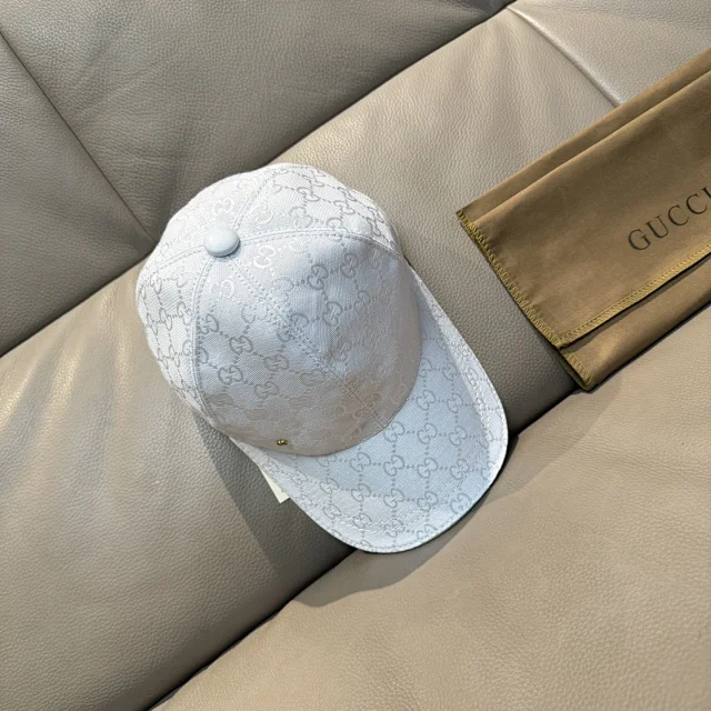 Gucci Hats GG monogram baseball cap product detail image 2