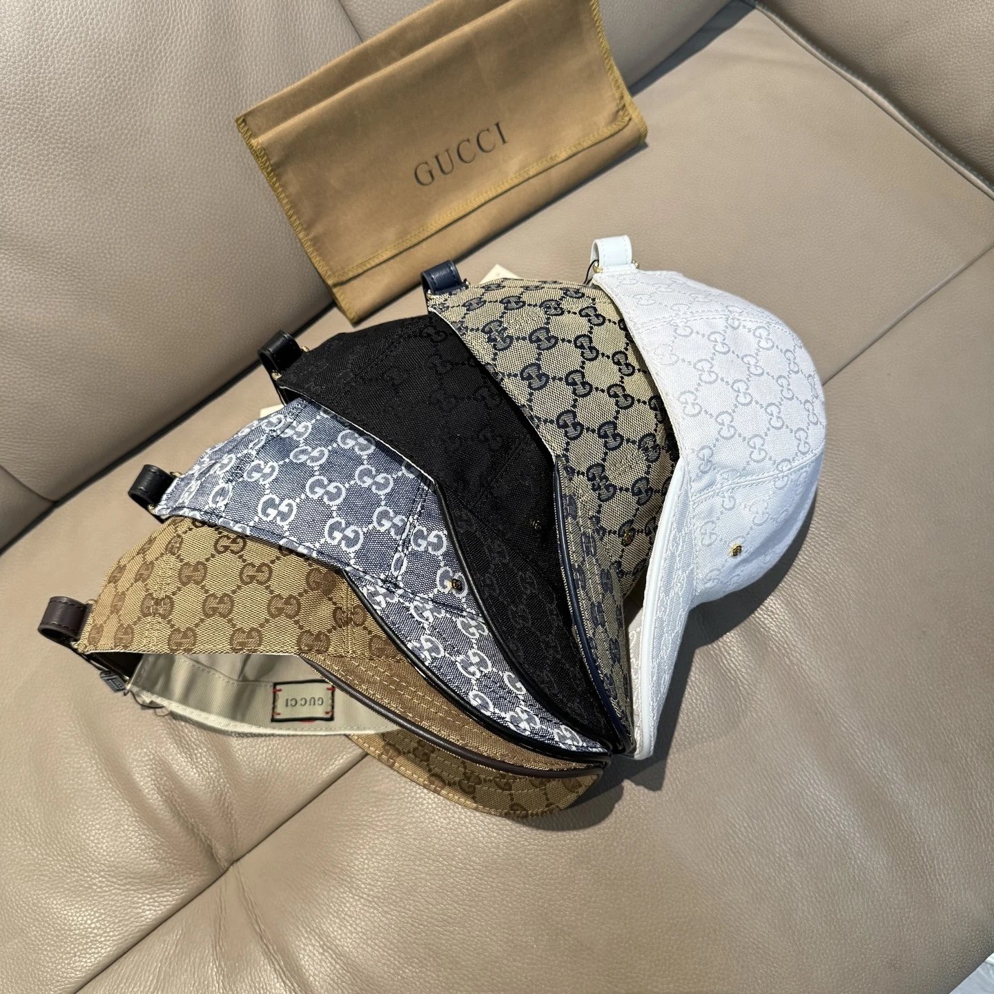 Gucci Hats GG monogram baseball cap image 3