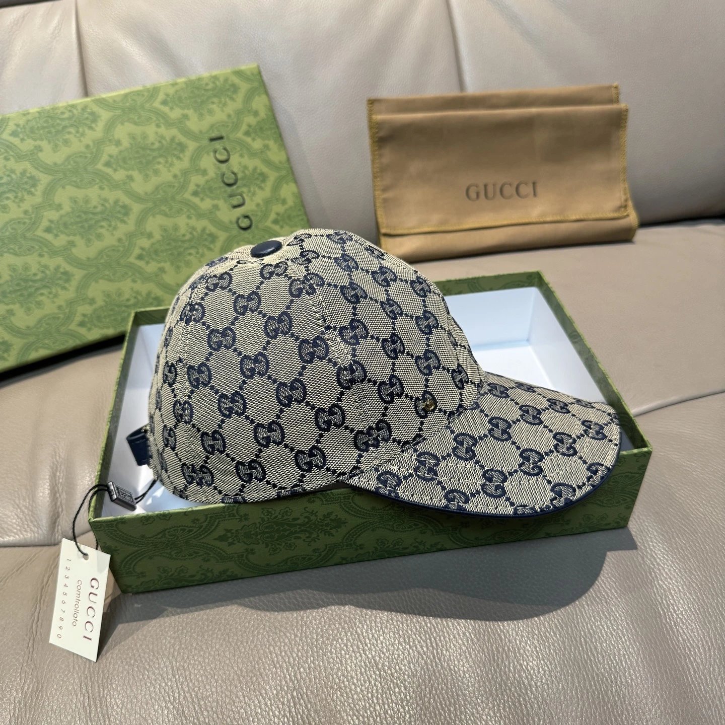 Gucci Hats GG monogram baseball cap image 7