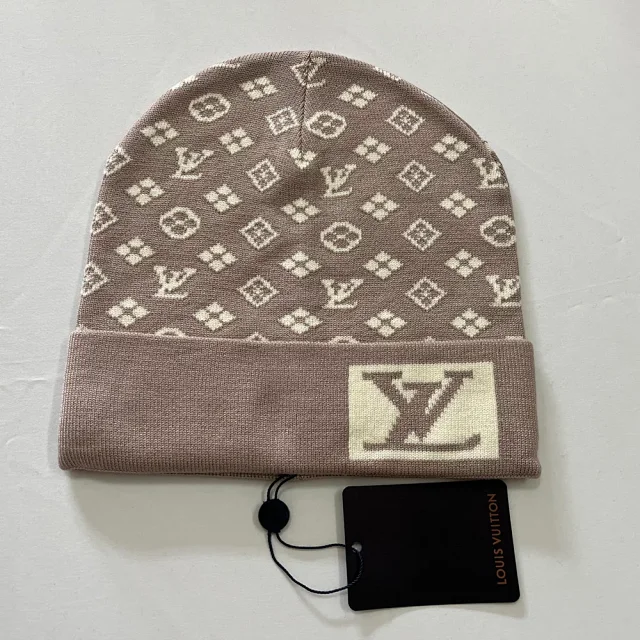 Louis Vuitton Hats Monogram knit beanie product detail image 8