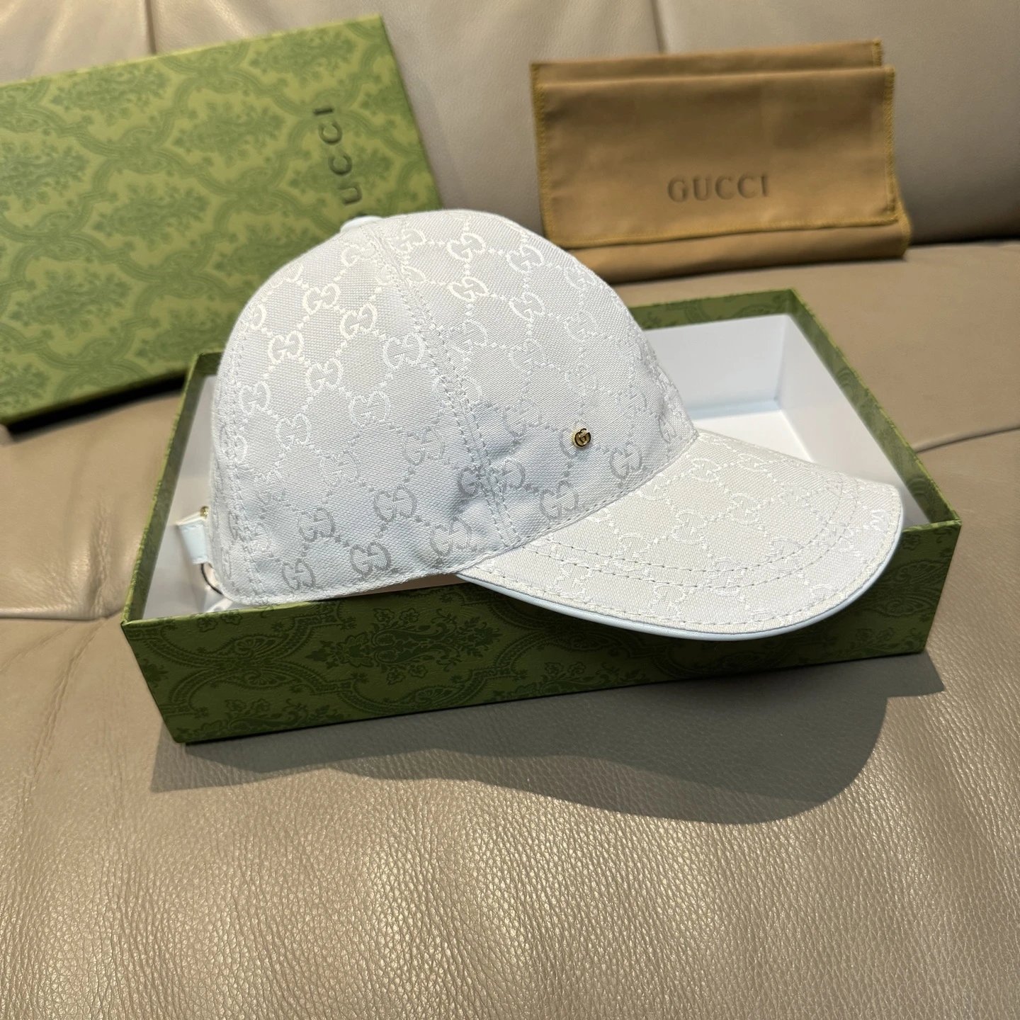 Gucci Hats GG monogram baseball cap image 5