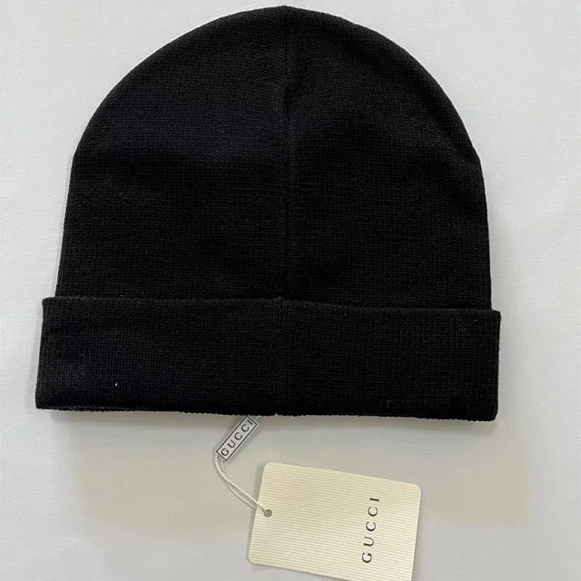 Gucci Hats knit beanie with Interlocking G motif product detail image 9
