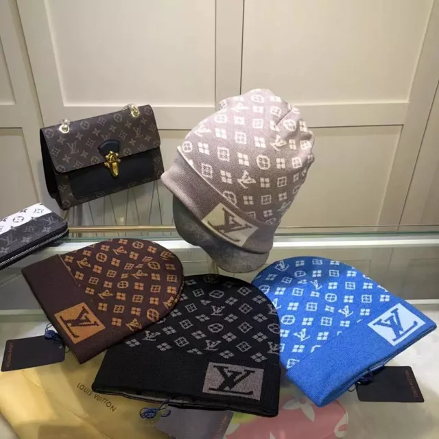Louis Vuitton Hats Monogram knit beanie product detail image 1