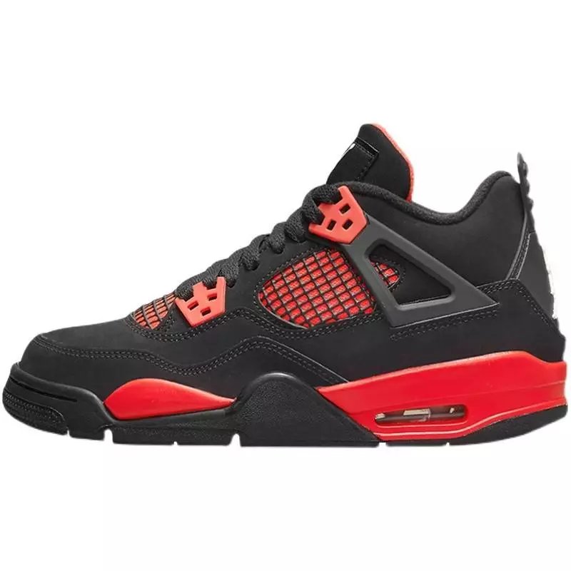 AJ4 Black Red Thunder