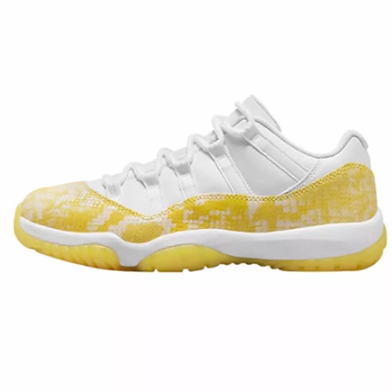 AJ11 White Yellow