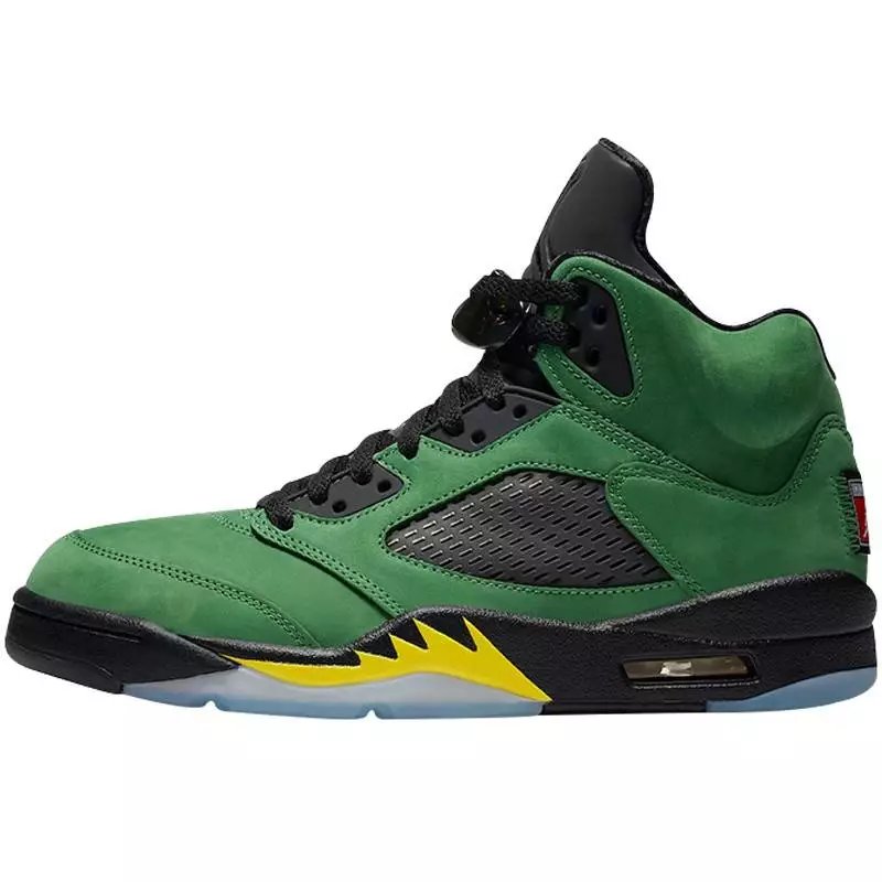 AJ5 Black/Green