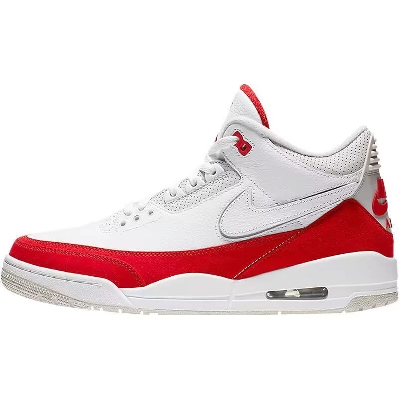 AJ3 White Red Switch Swoosh