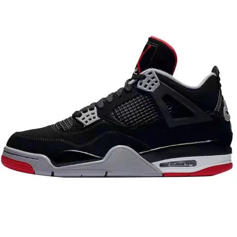AJ4 Black Red