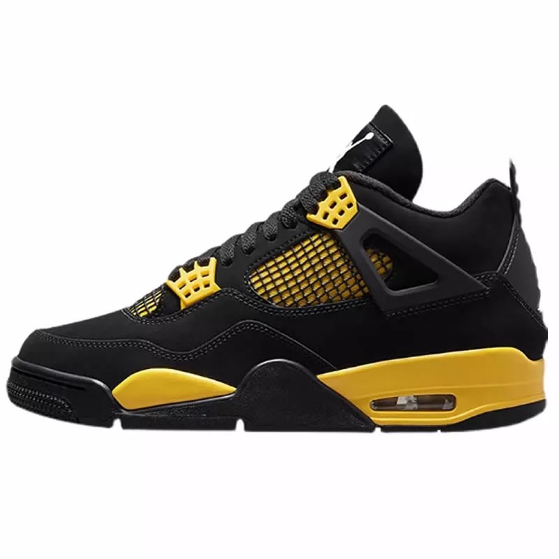AJ4 Black and Yellow