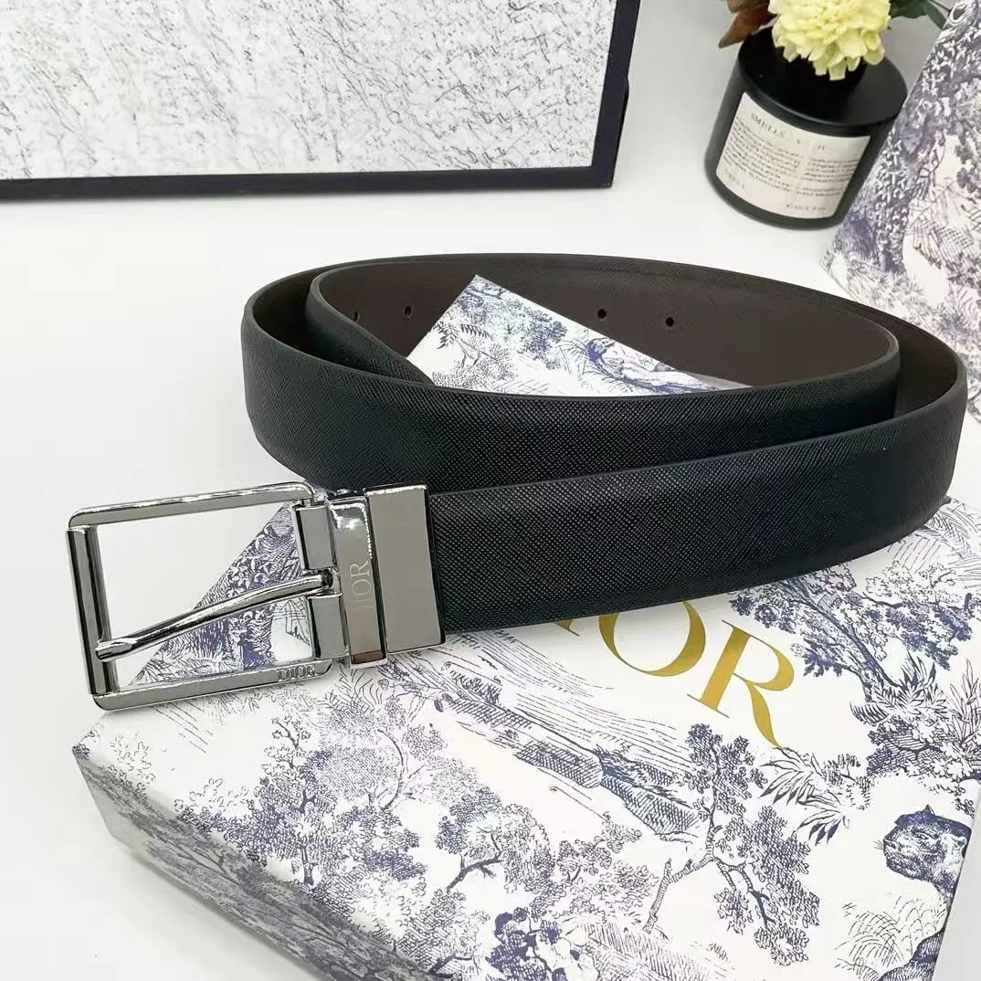 Dior Belts Reversible buckle belt image 6