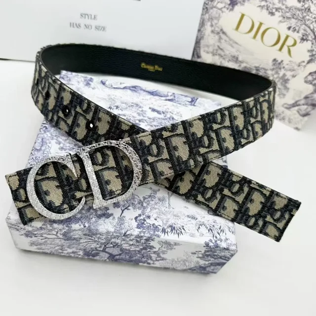 Dior Belts Reversible buckle belt product detail image 8