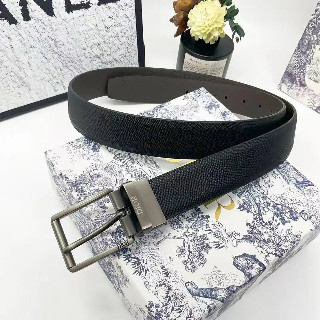 Dior Belts Reversible buckle belt image 4