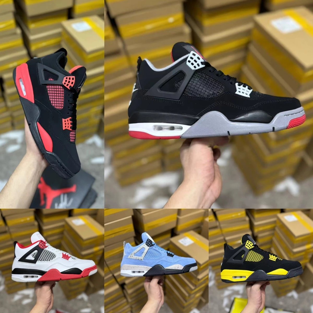 AJ4 Premium Basketball Shoe