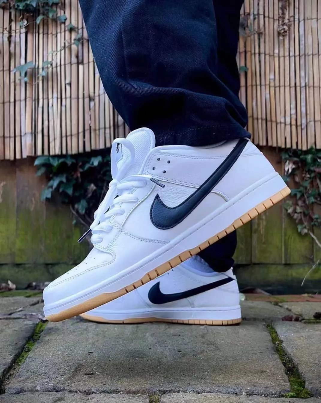 SB Dunk Low Black White Casual Sneaker