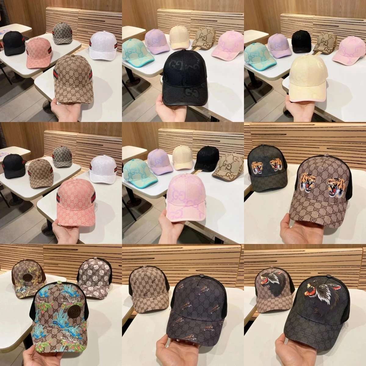 Gucci GG Supreme Cap [40 style