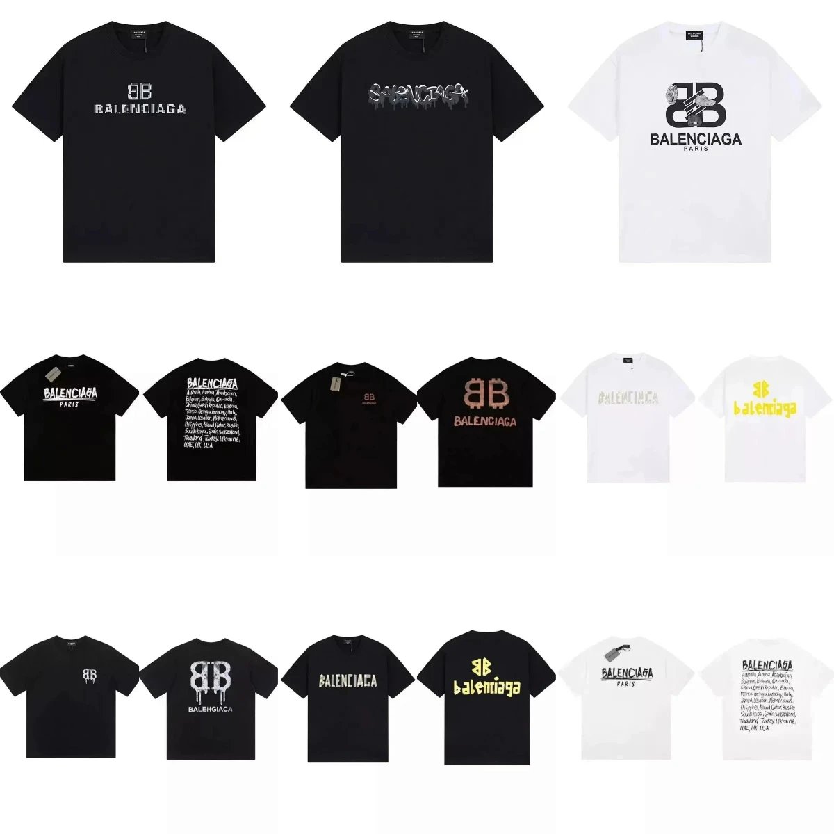 Balenciaga BB Logo T-Shirt [38