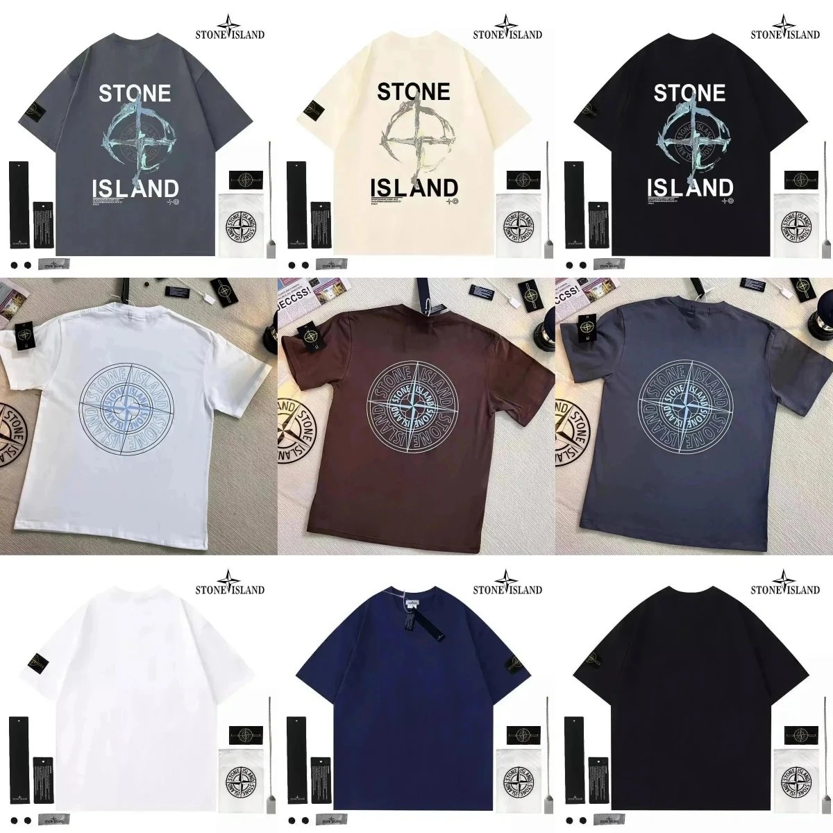 Stone Island Compass Logo T-Sh