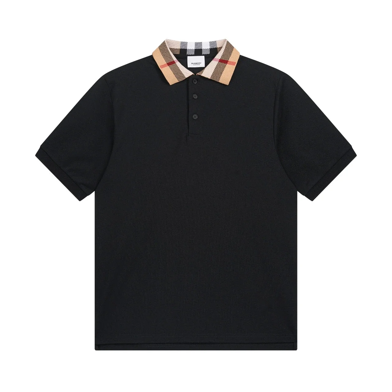 Burberry Classic Check-Collar Polo Shirt