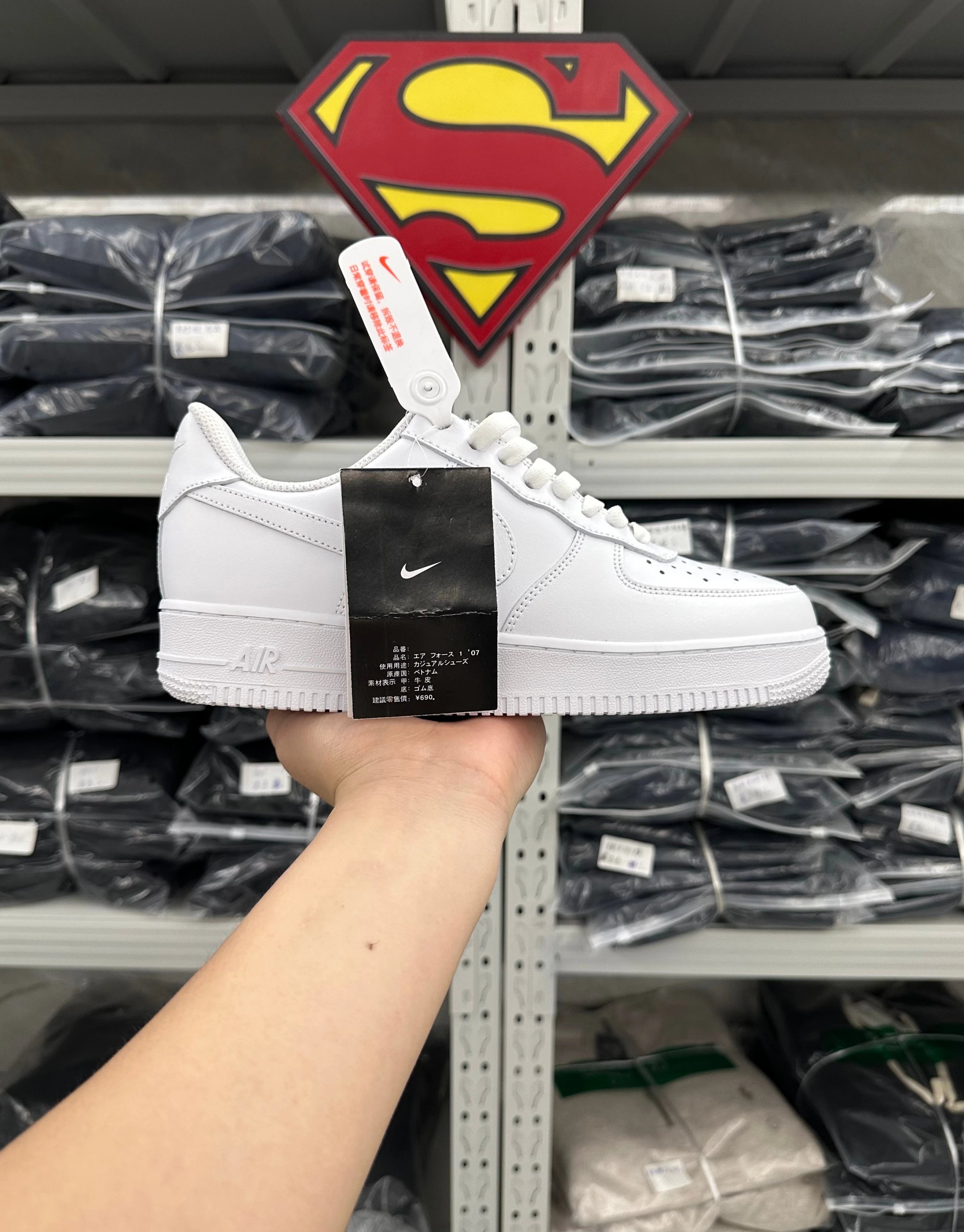 1924KD-NK-AF1 G low cut pure white DJ3911-100