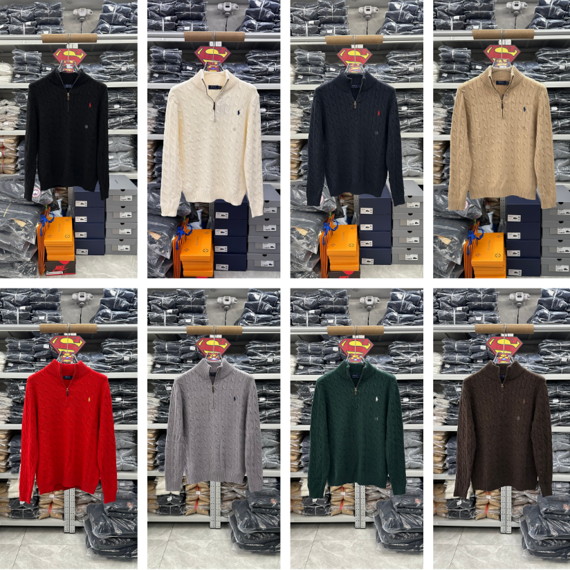 Men's half zip sweater 247 248 249 250 394 395 396 397