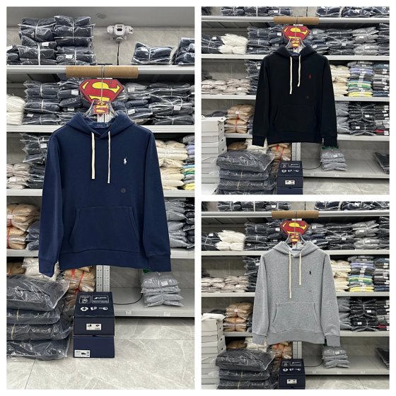 Men's fleece hooded long sleeved sweatshirt 223 224 225