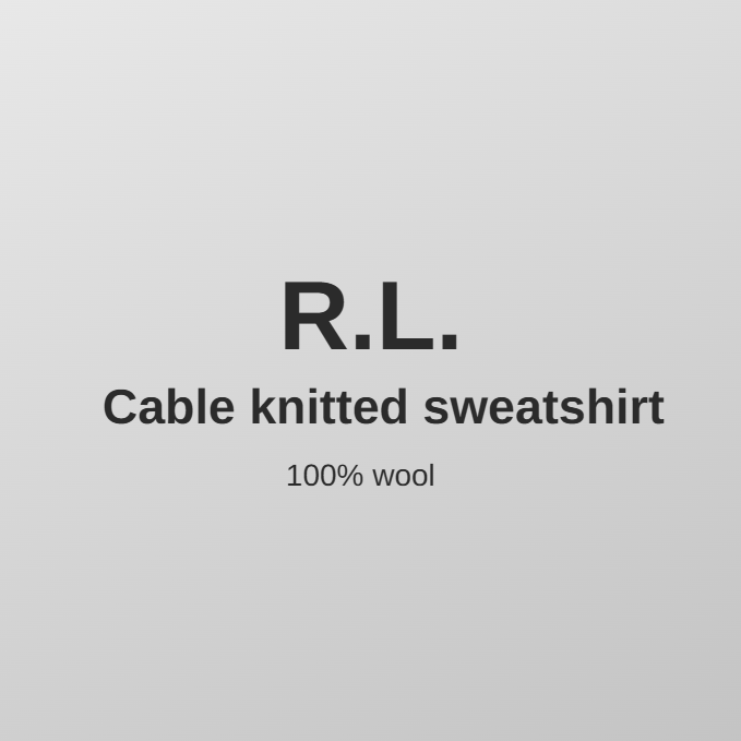 Winter men's round neck long sleeved wool sweater 93212-5