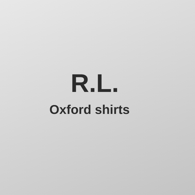 Solid Color Oxford Cloth Long Sleeve Shirt (Size chart on detail page)