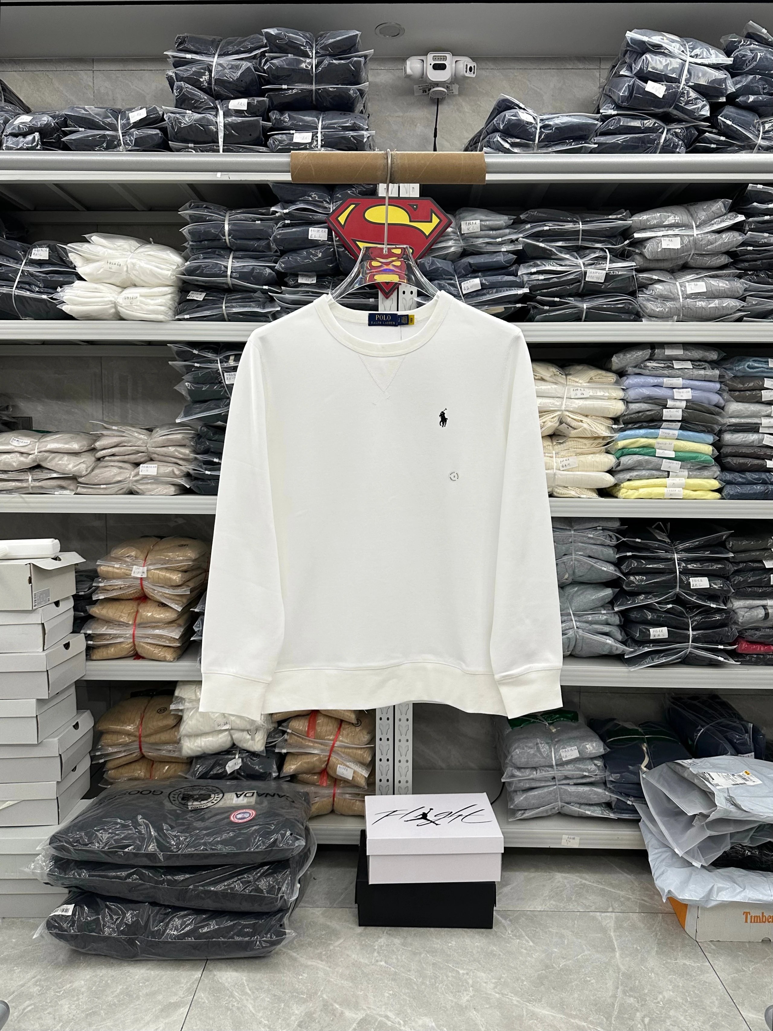 050NF-RL - Men's Crewneck Sweatshirt (10 Colors) - White
