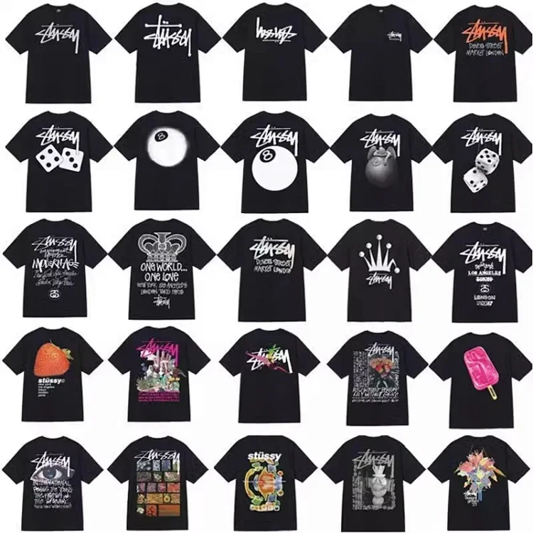 CJL-Best Studio T-Shirt World Tour Short Sleeve T-Shirt 100% Cotton