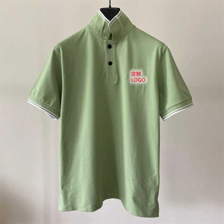新款夏季男士休闲商务男装翻领短袖T  POLO SHIRT T恤男装 经典款  4