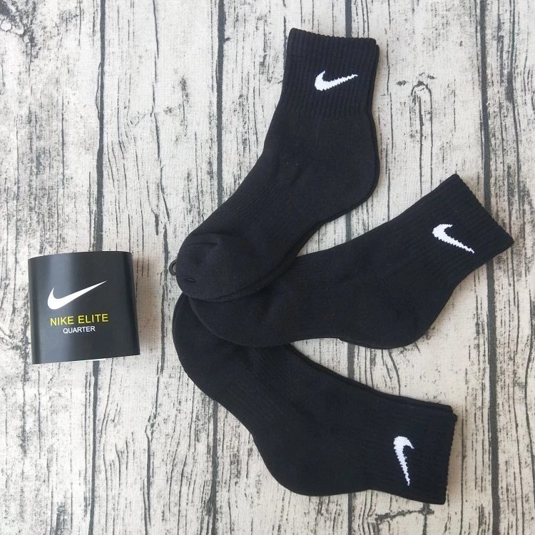 Towel Black Medium 3 Pairs
