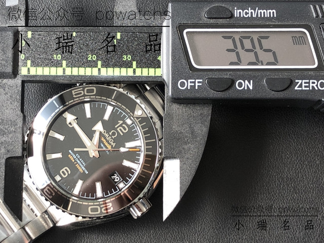 【VS】海马600，39.5mm，黑面钢带款