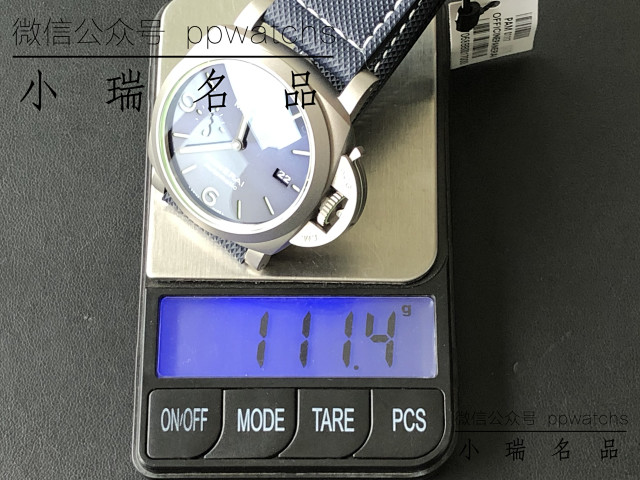 【VS】PAM1117，钛金属表壳