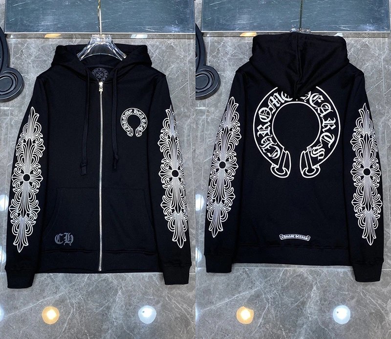 Graffiti terry cotton high quality hooded sweatshirt