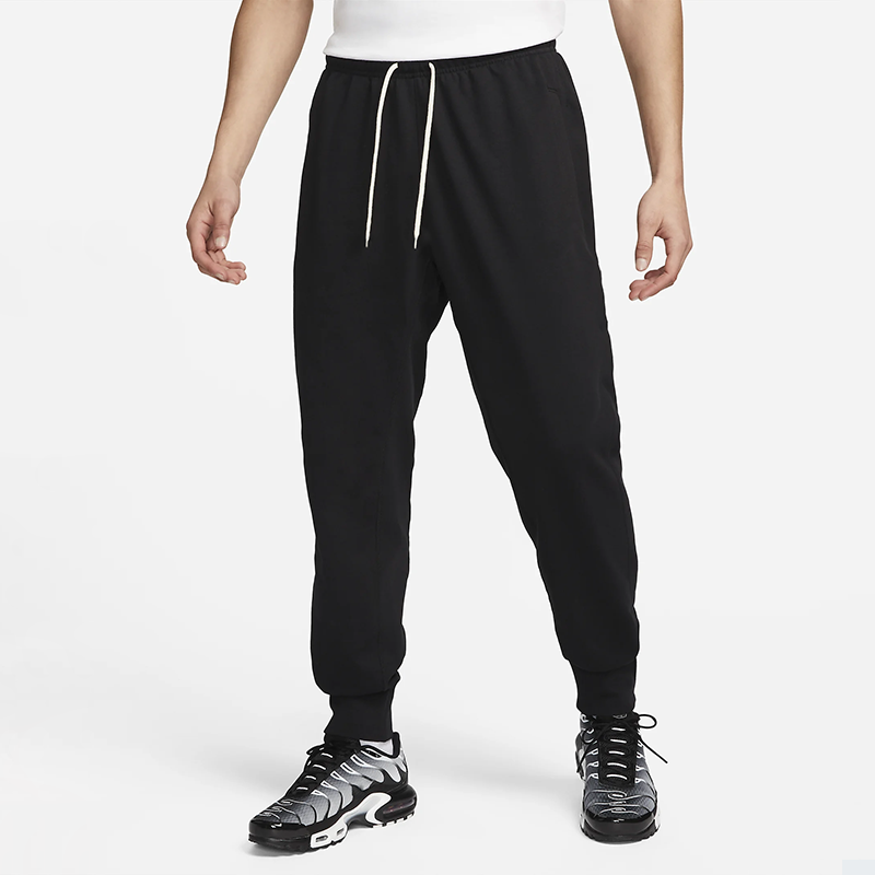 Men's knitted thick toe binding loose casual gray sports pants men's basketball training running fitness quick drying sports pants