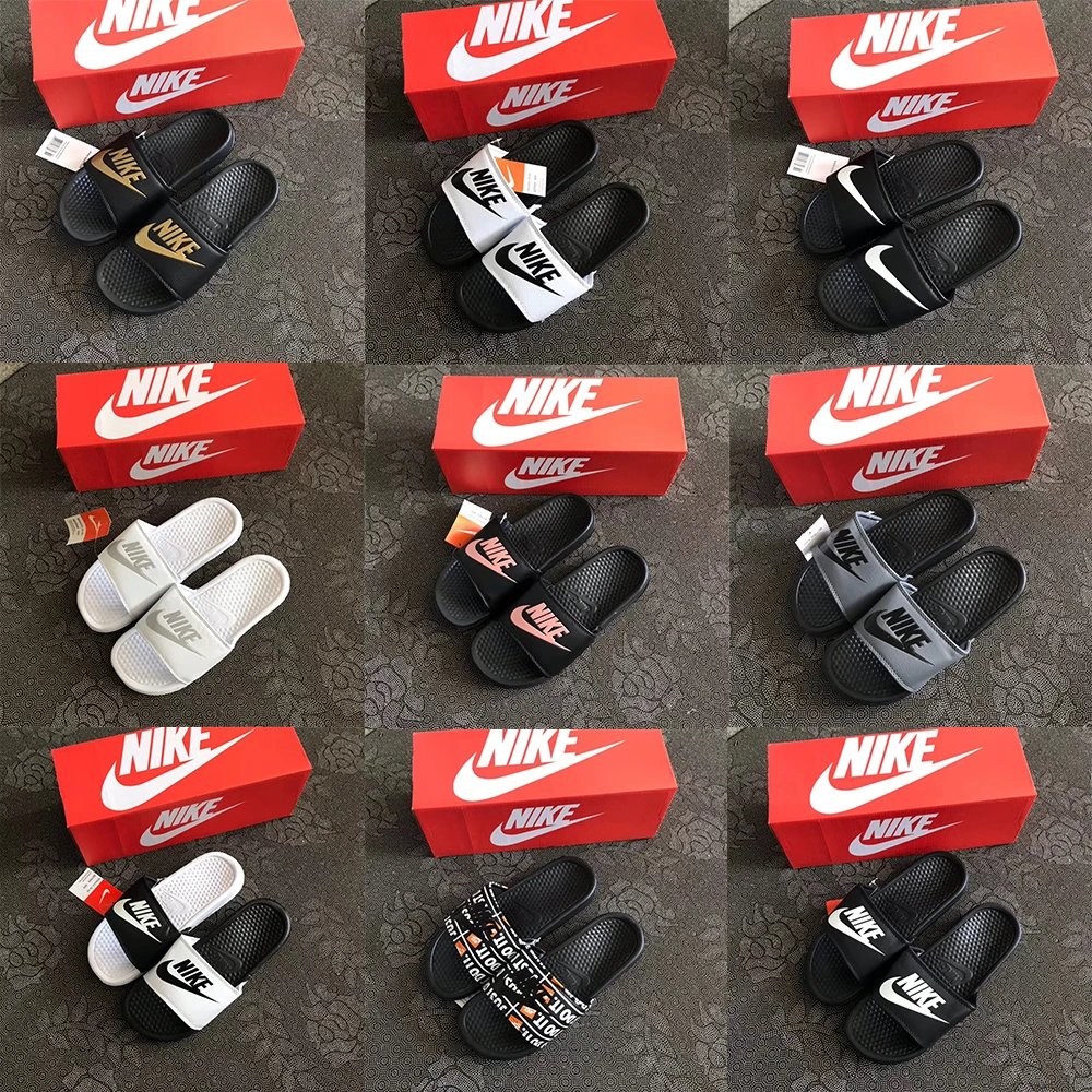 Item Thumbnail for Nike Nike Men's and Women's Slippers One Word Couple Slippers Net Red Recommended Price Affordable