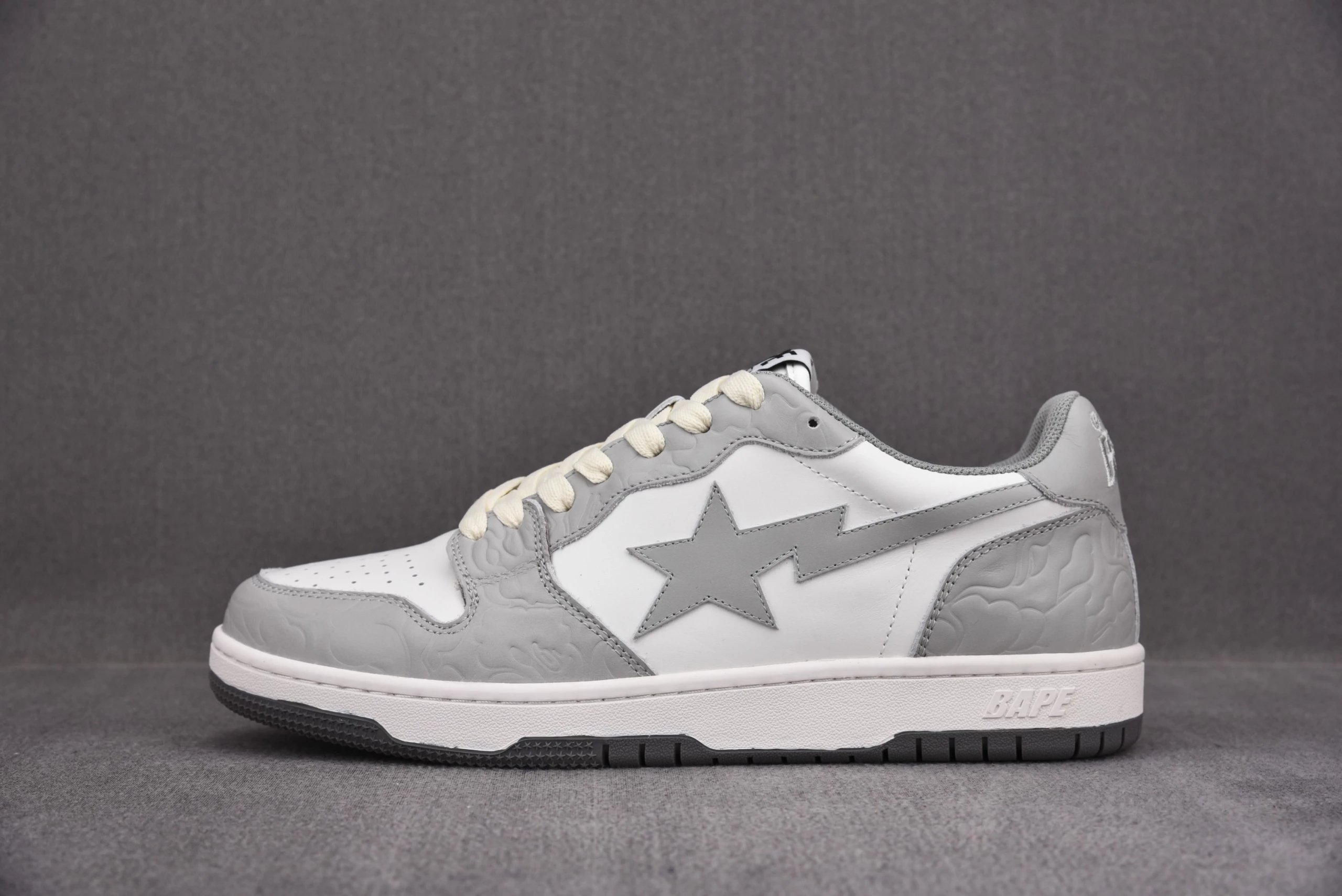 Bape Sk8 Sta Grey White