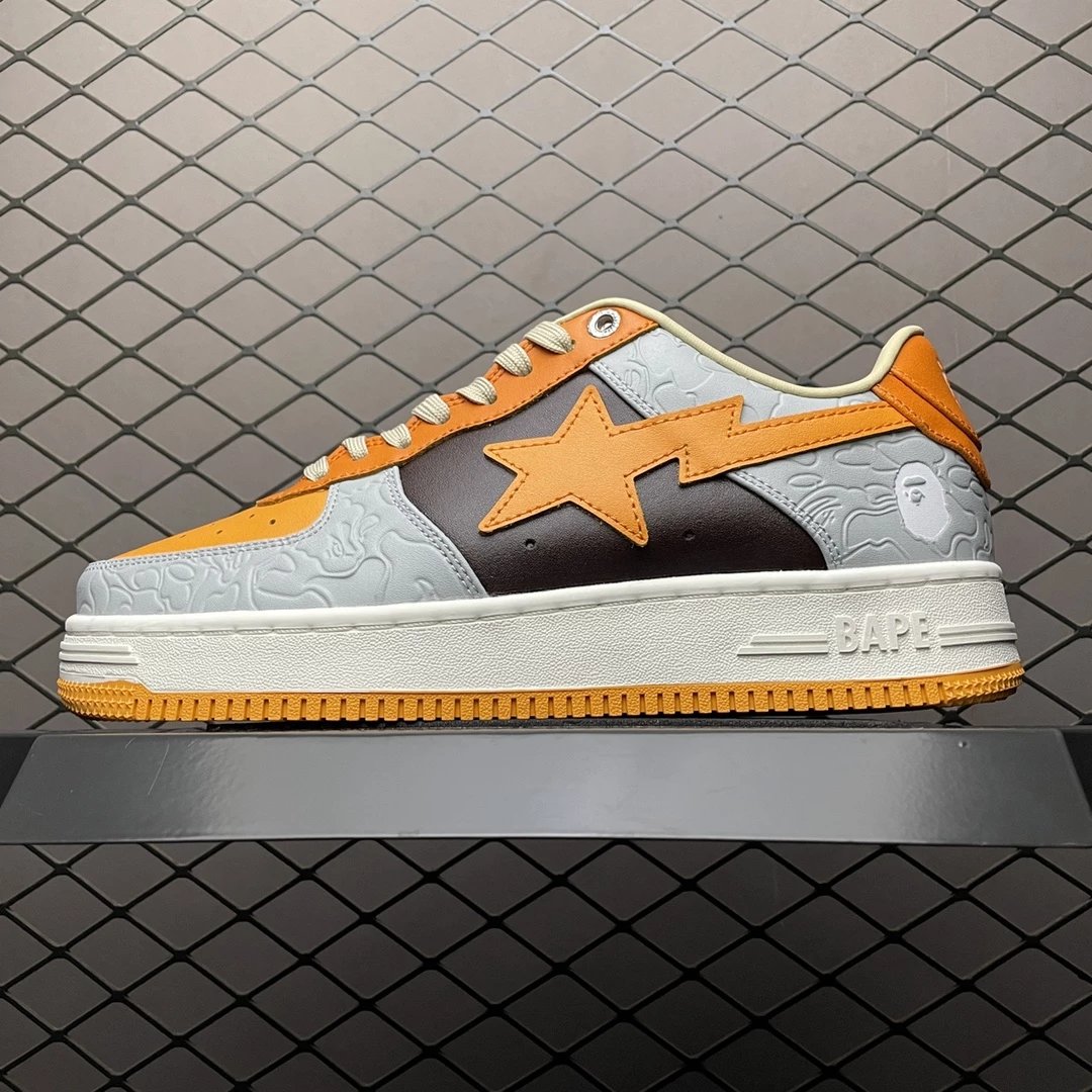 Bape Sta To Low Orange