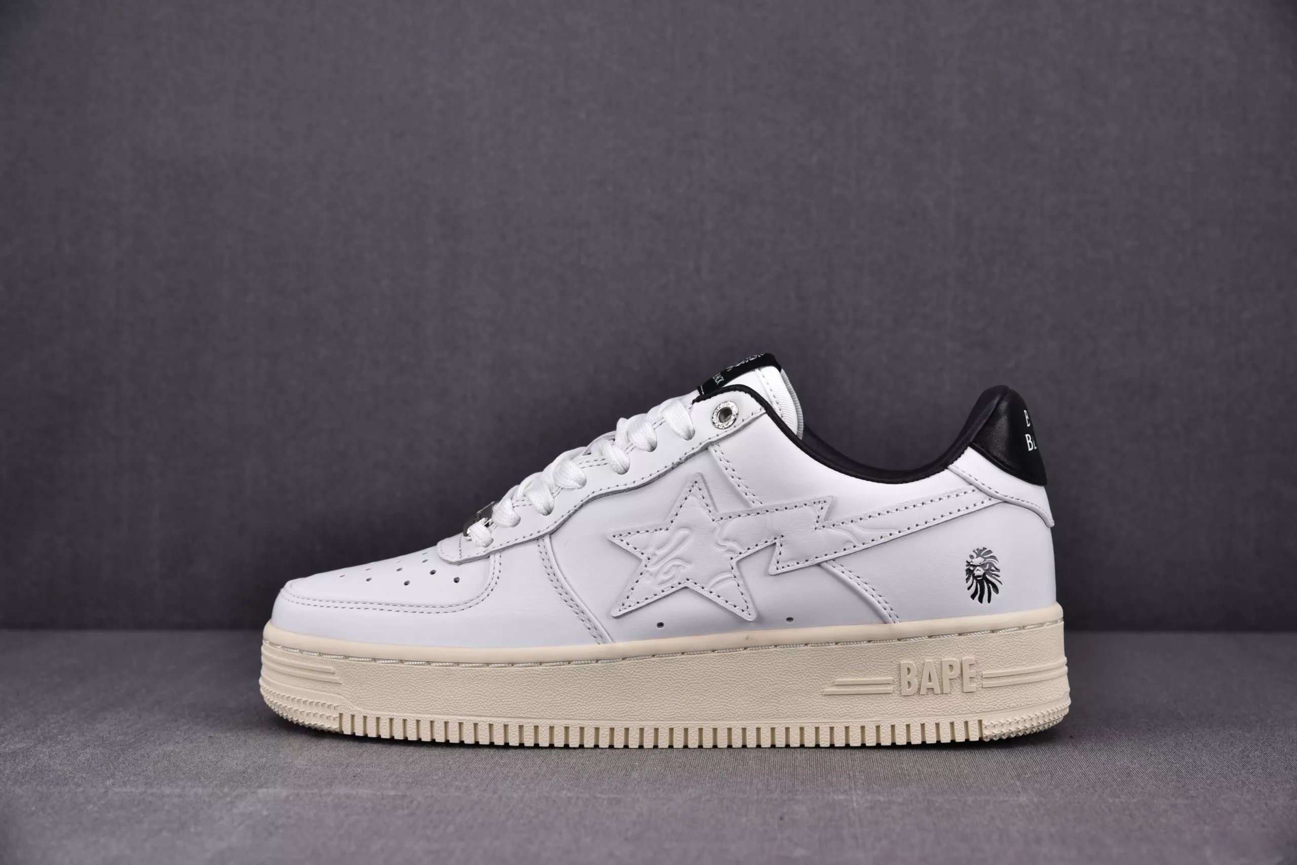 Bape Sta White Grey