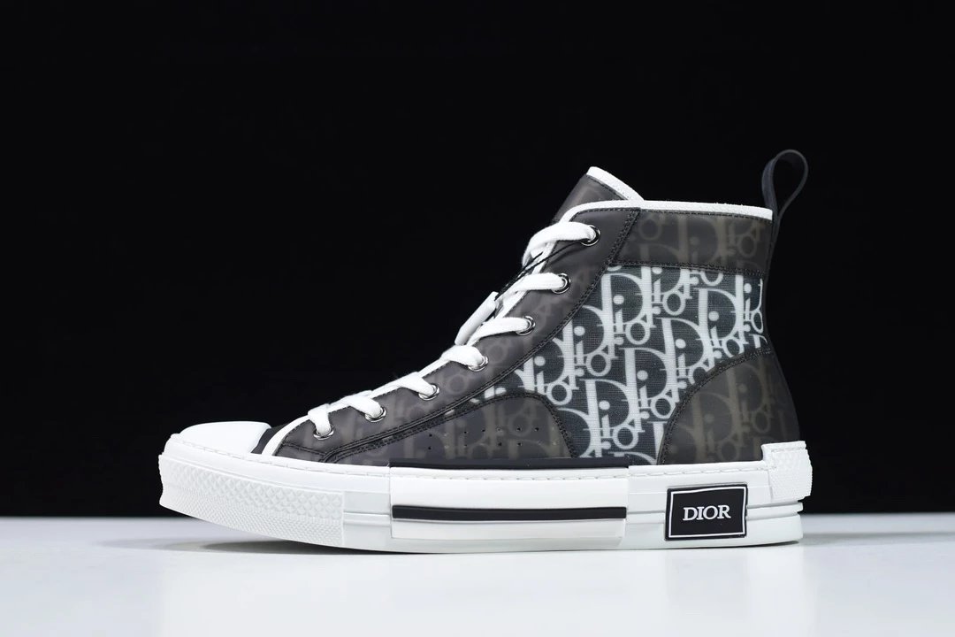 Black and white high top