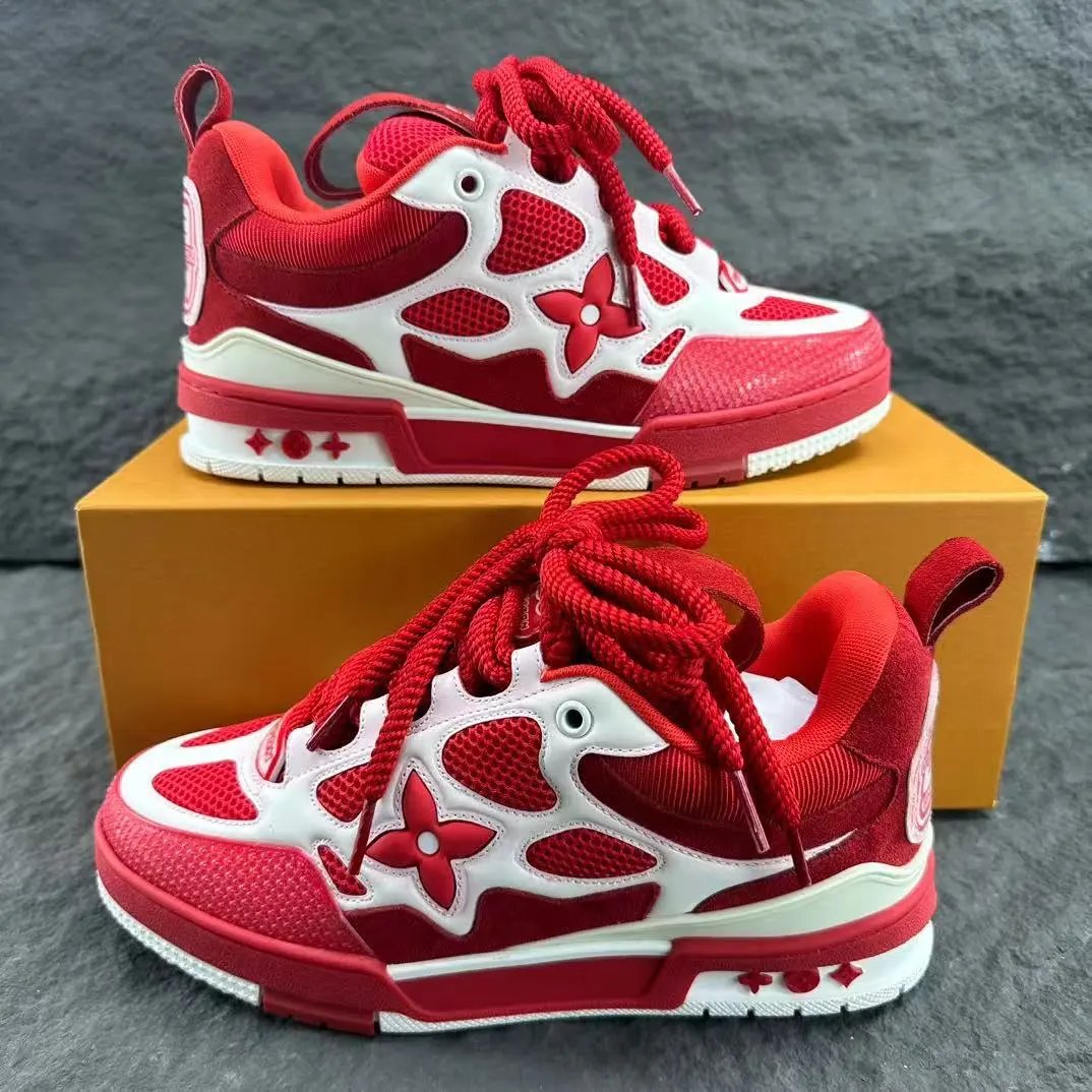 red and white