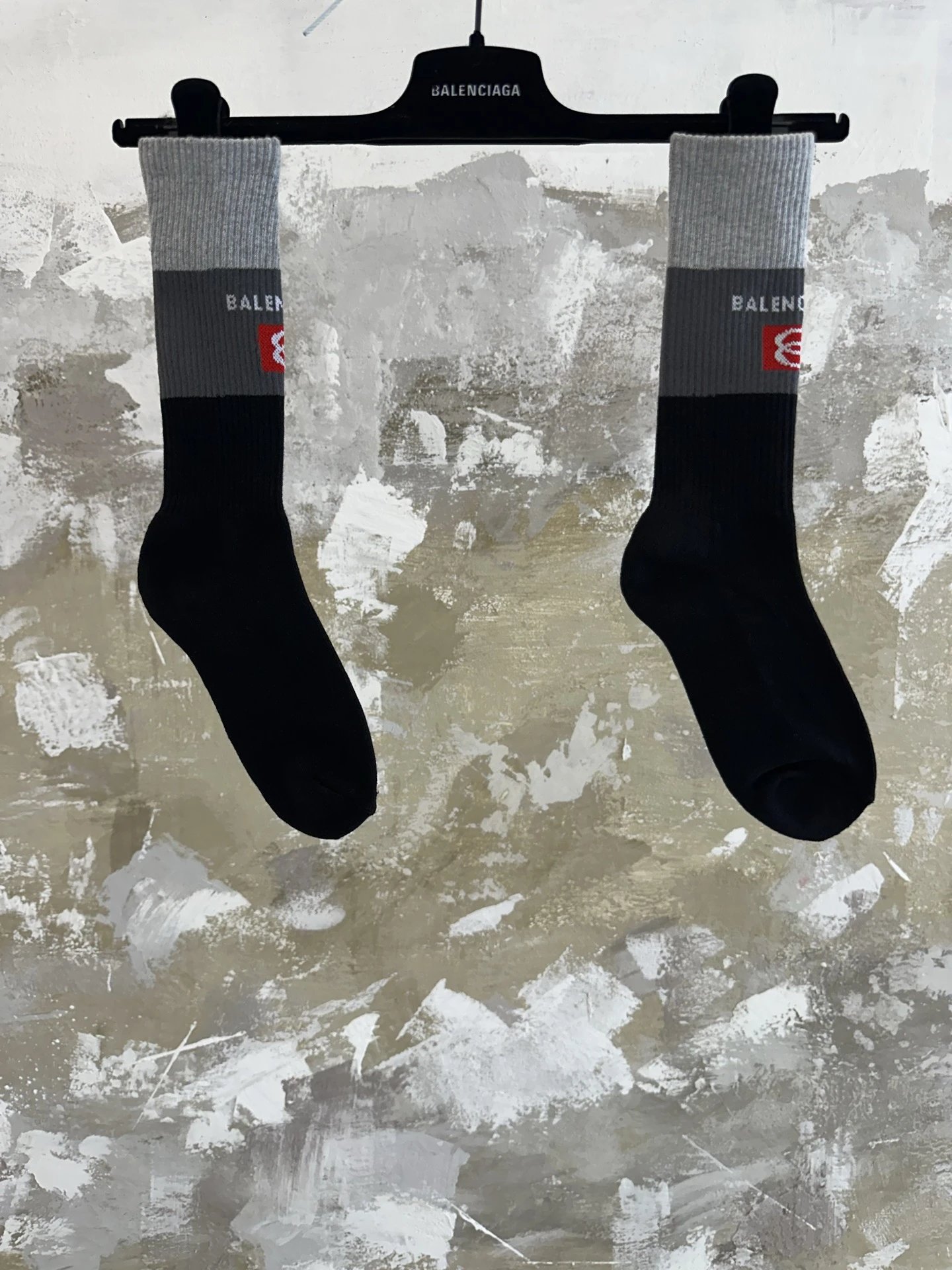 BLCG 25SS Double-Loop Three-Color Sports Socks