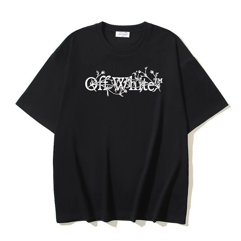 OFF Striped Print T-Shirt