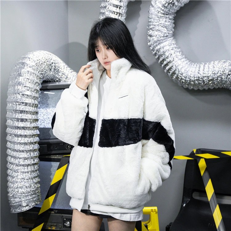 Double-Sided Fur and Cotton Winter Coat photo 5