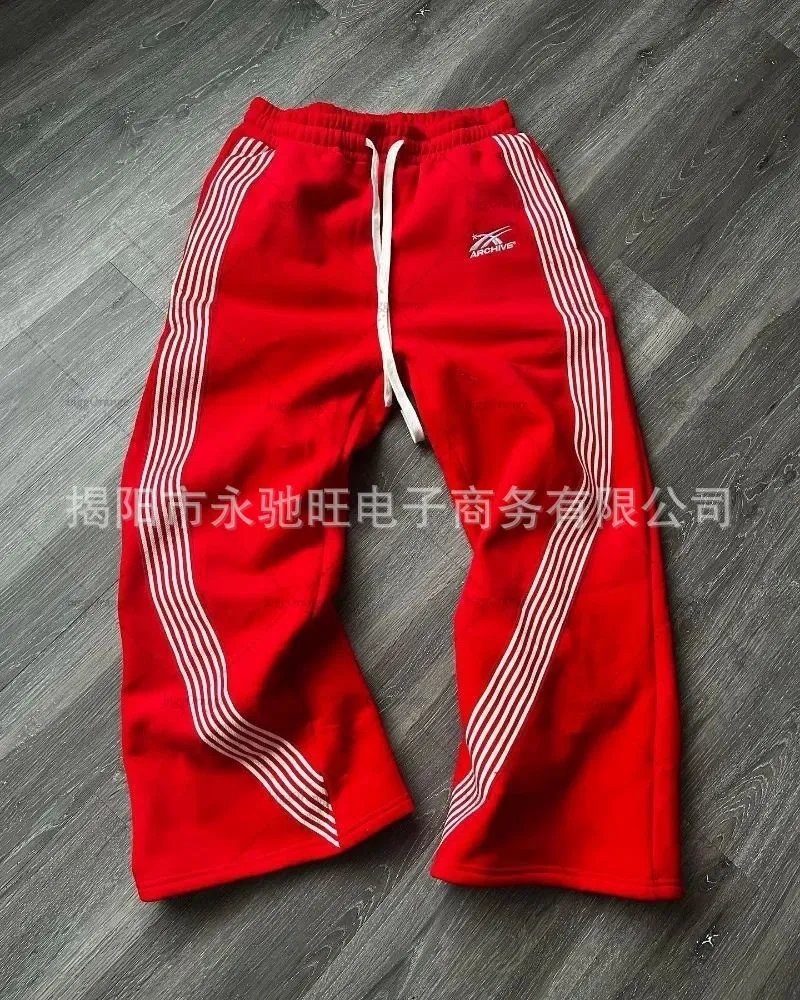 Striped Casual Trousers