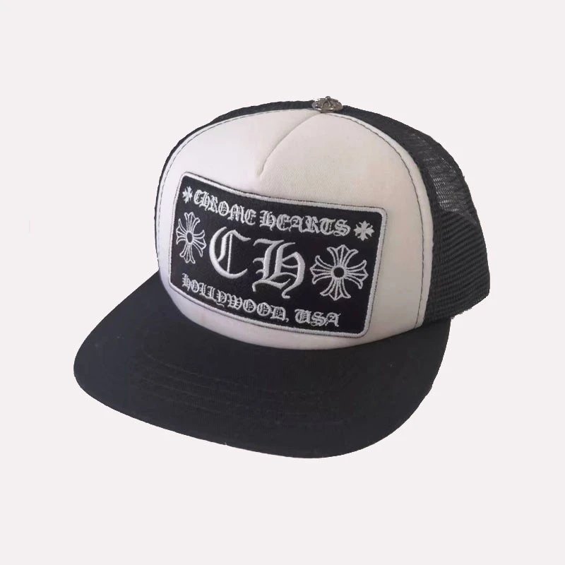 Embroidered Hip Hop Sun Hat photo 2