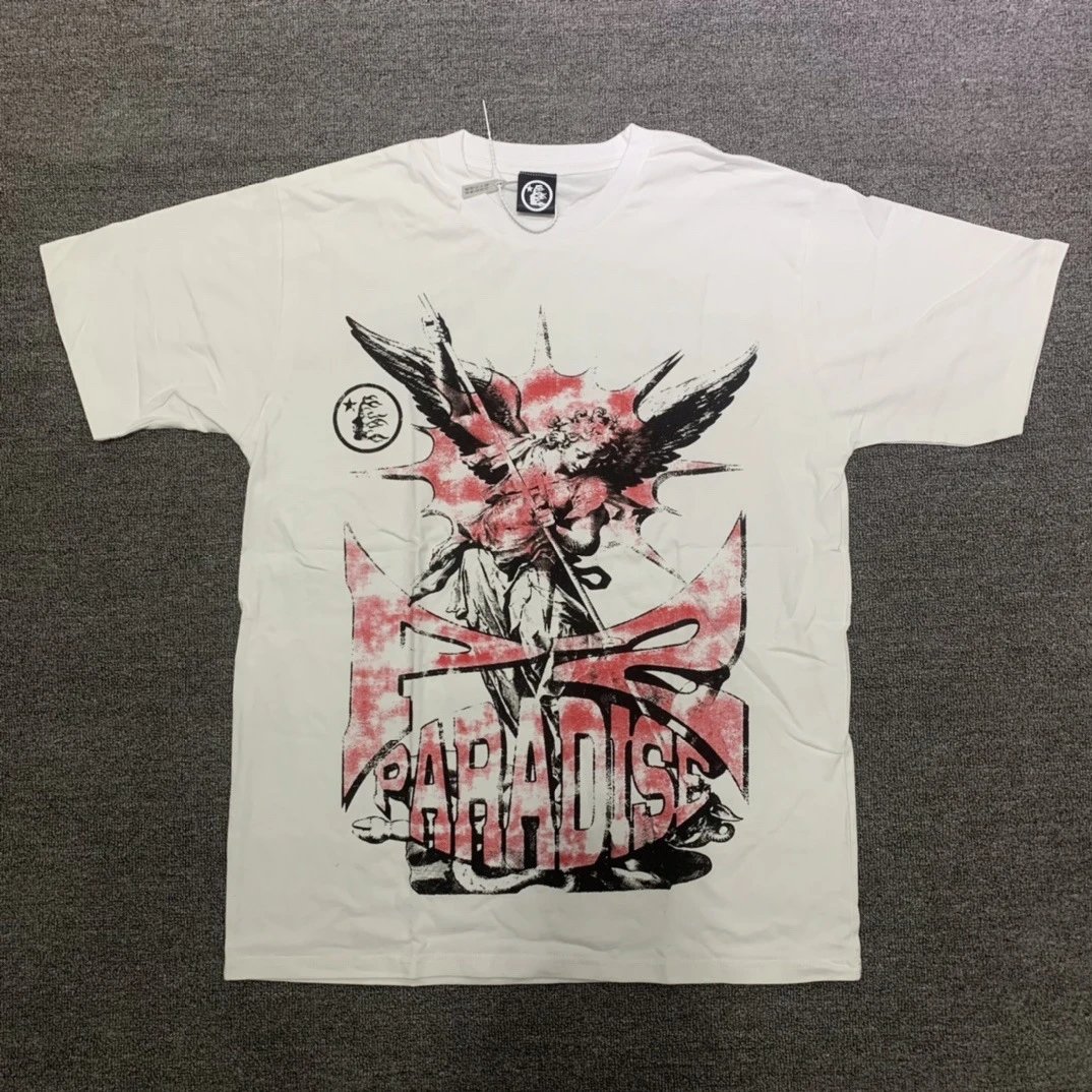 European and American Trendy Printed Loose Short-Sleeve Shirt photo 4